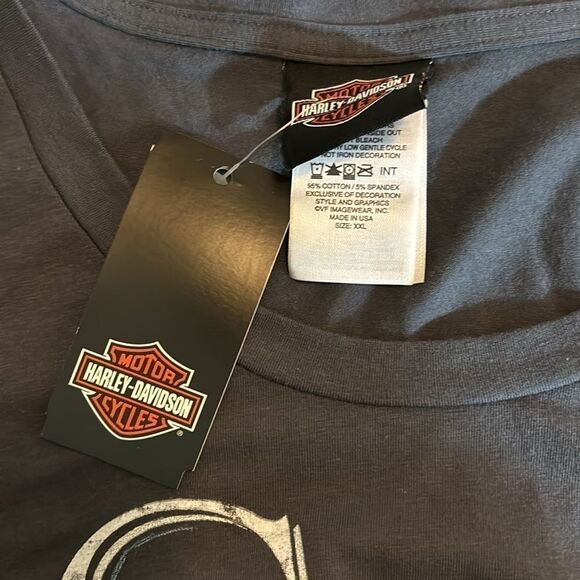 NEW HARLEY DAVIDSON tshirt tee shirt XXL - Picture 4 of 4